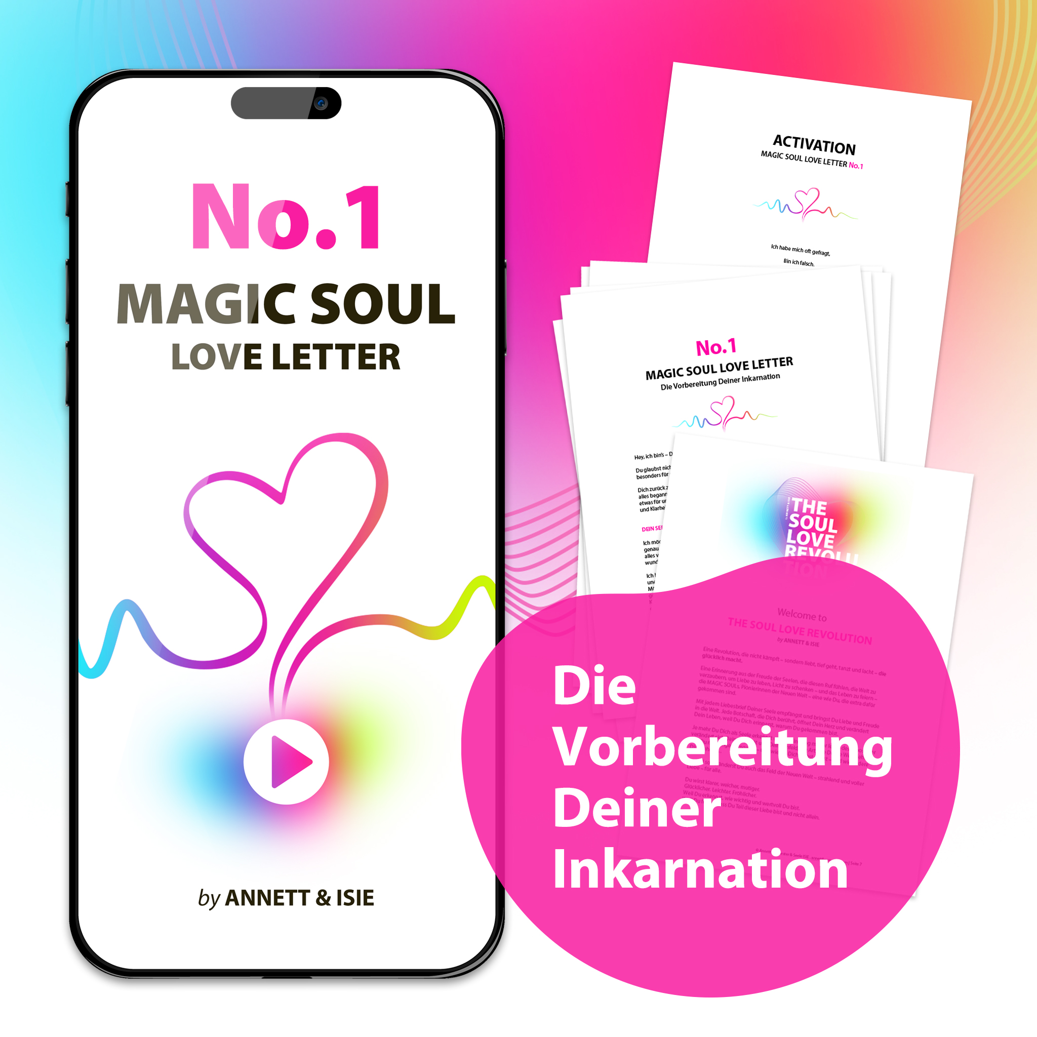 Liebesbrief Deiner Seele – MAGIC SOUL LOVE LETTER