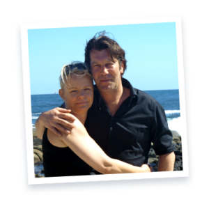Annett Burmester und Seelenpartner Lutz in Kapstadt 2010