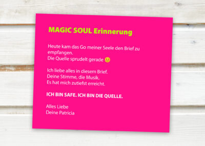 Kunden Rezension – Erinnerung des MAGIC SOUL LOVE LETTER No. 2 – Deine Erinnerung: Du bist Liebe, gechannelter Liebesbrief Deiner Seele von ANNETT & ISIE – THE SOUL LOVE REVOLUTION.